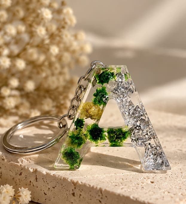 Letter Keychain